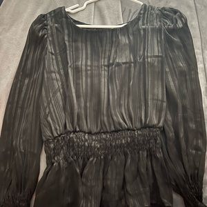 New! Black sheer Top All items come from a Smoke free distributor